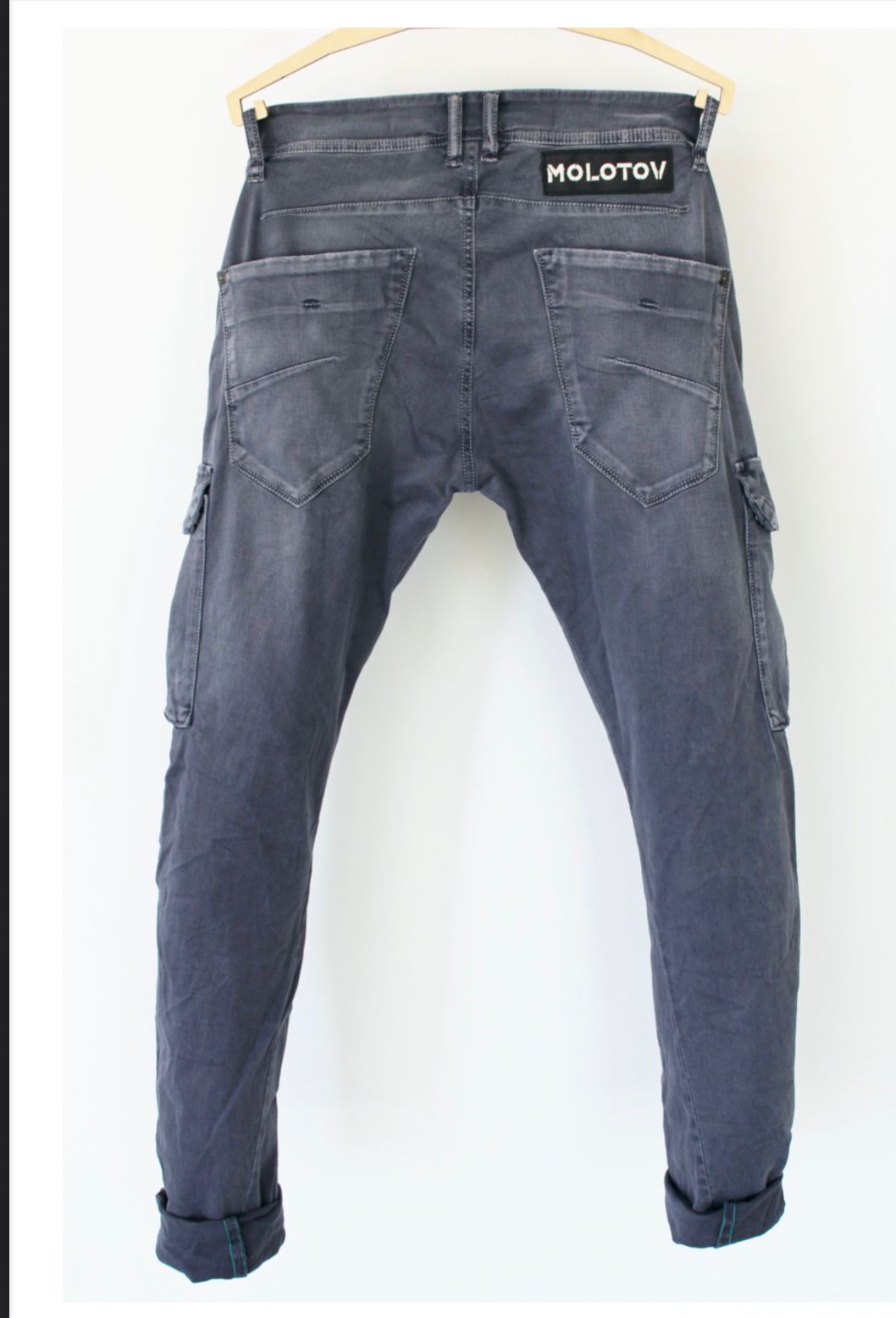 Pantalón MOLOTOV cargo blue night