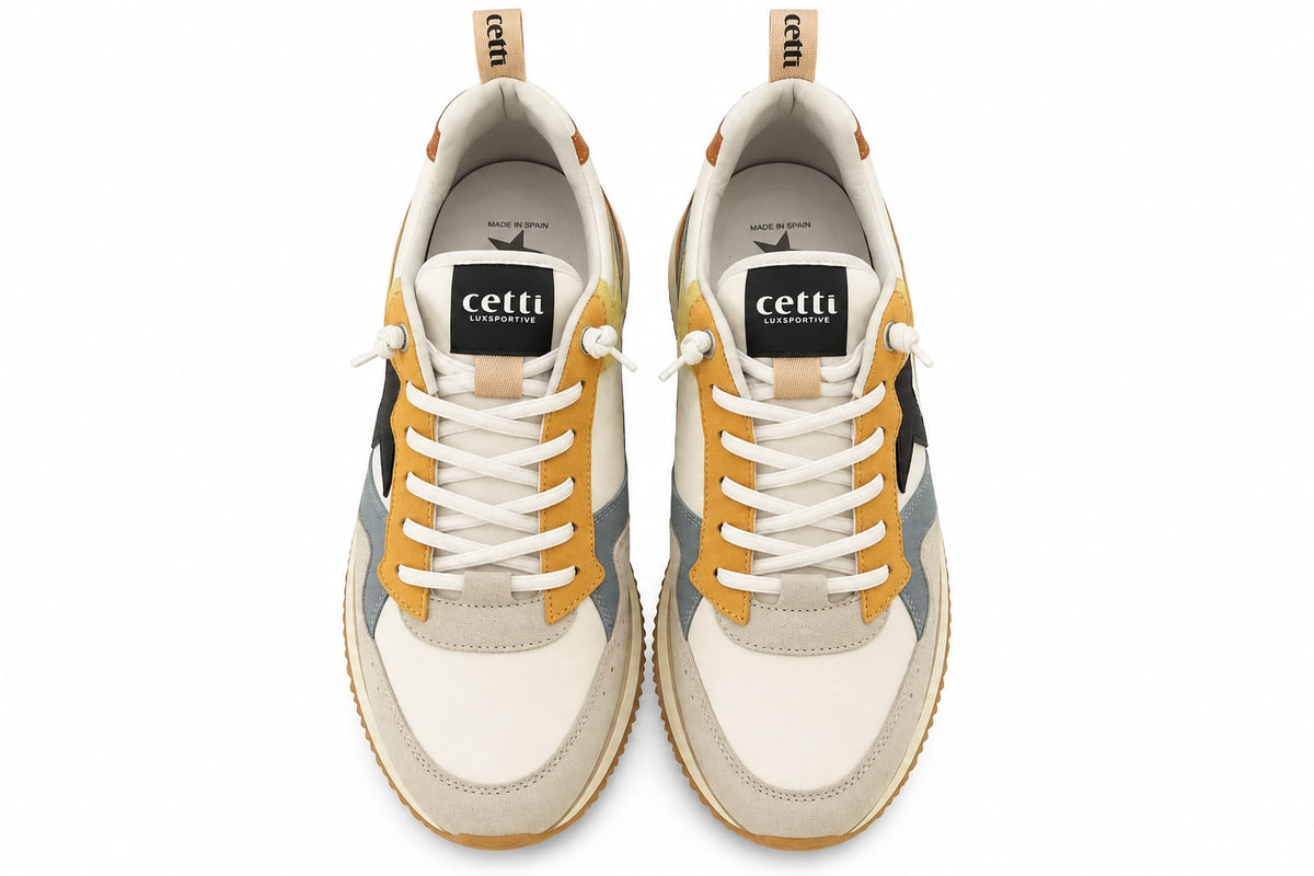 Zapatillas Cetti Ante-Mesh Multicolor | Hecho en España