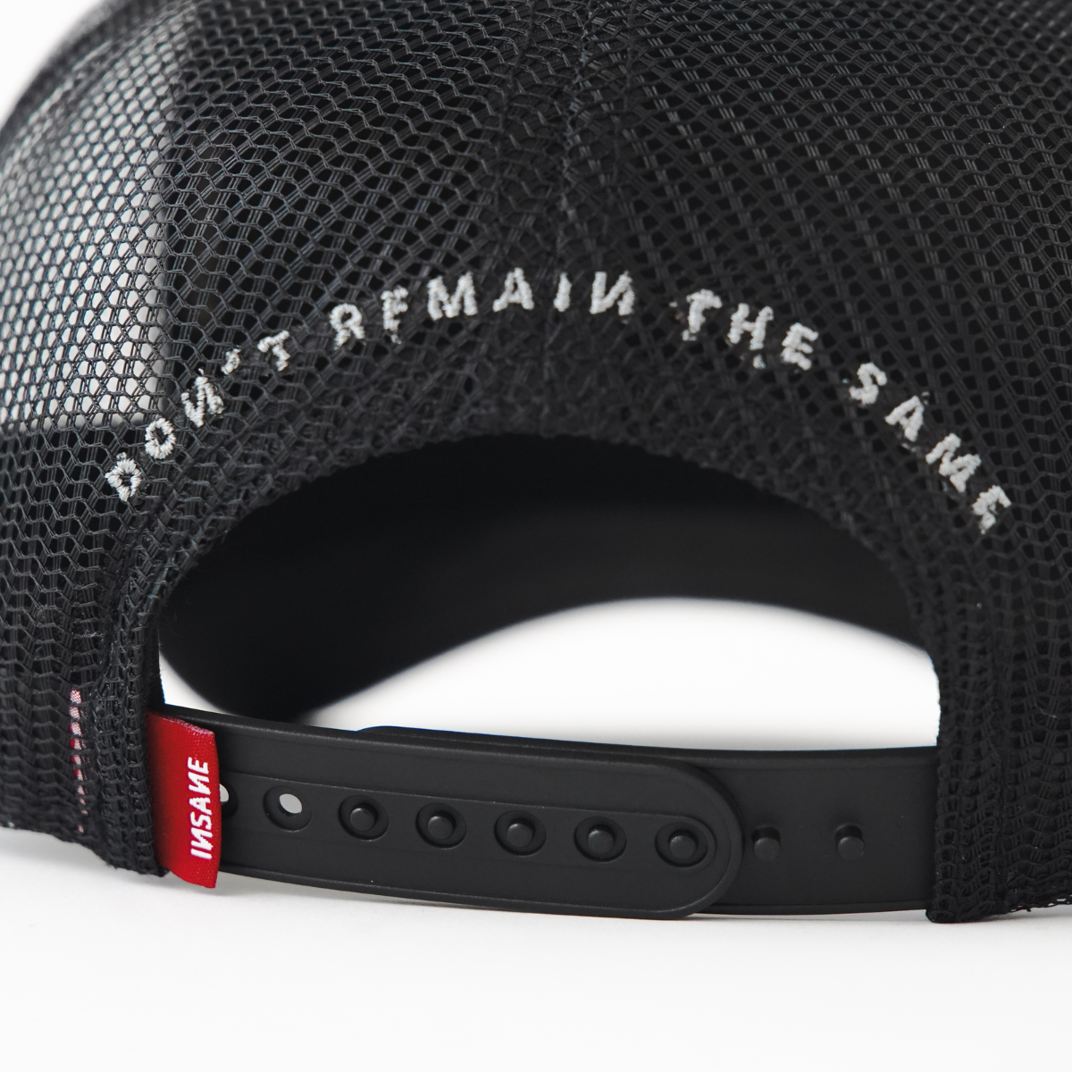 Gorra Insane trucker TOTAL BLACK - INDOMITO108