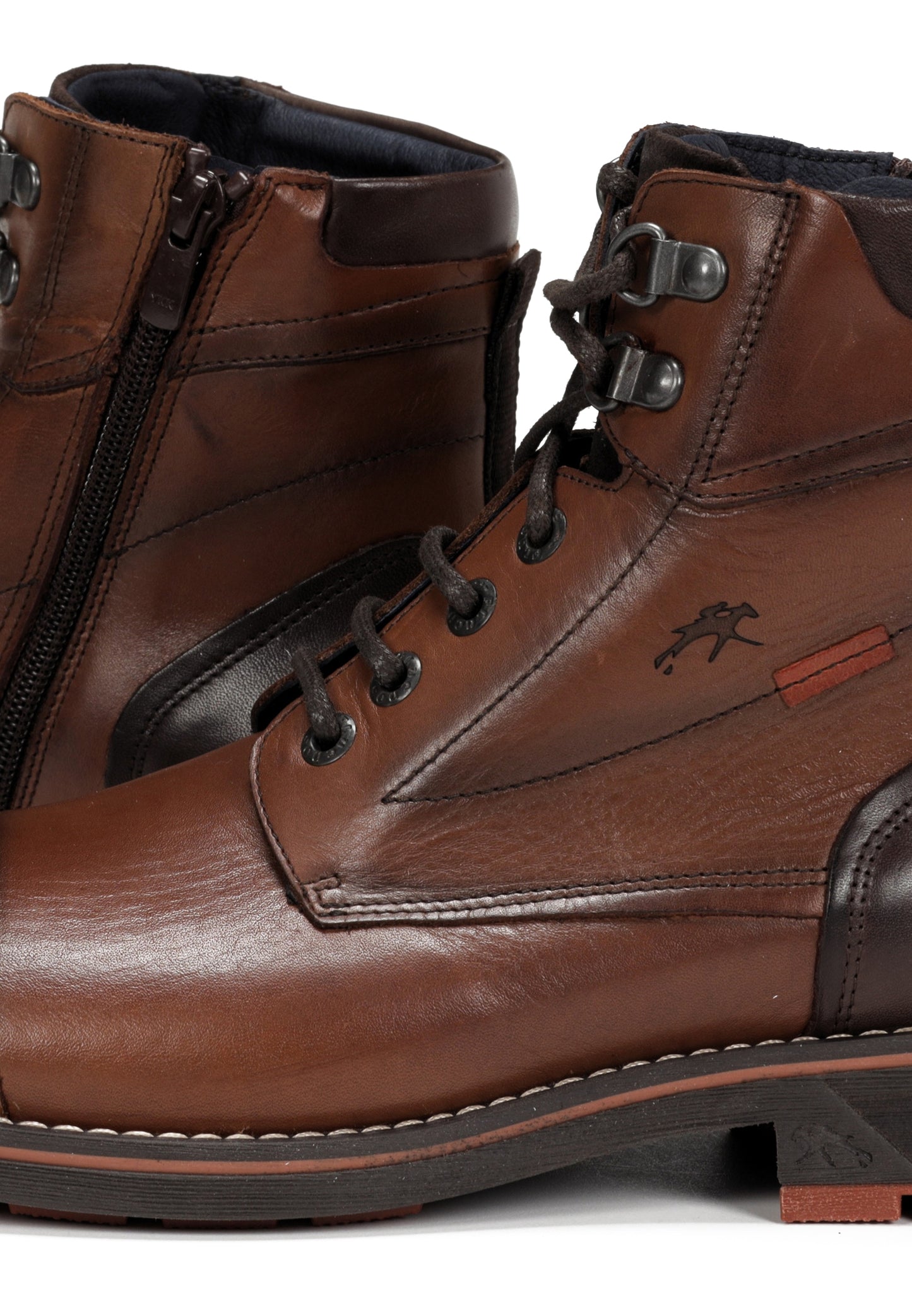 Bota de piel Habana camel