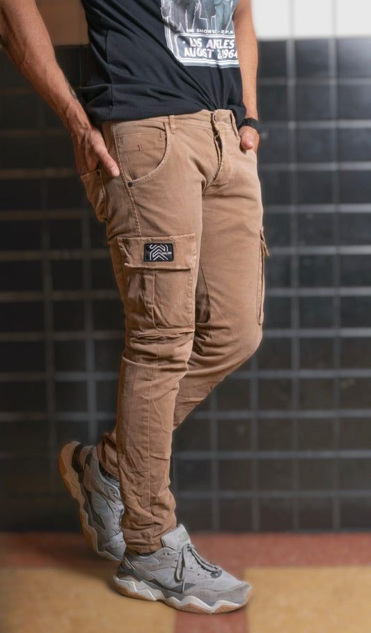 Pantalón cargo MOLOTOV clay