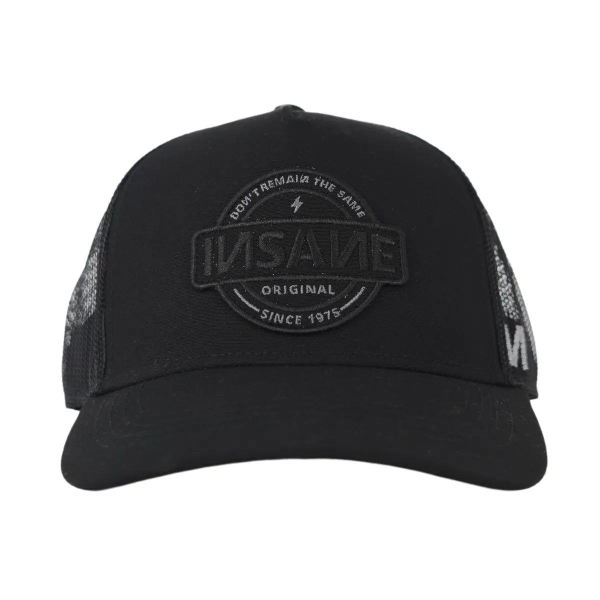 Gorra Insane trucker TOTAL BLACK - INDOMITO108