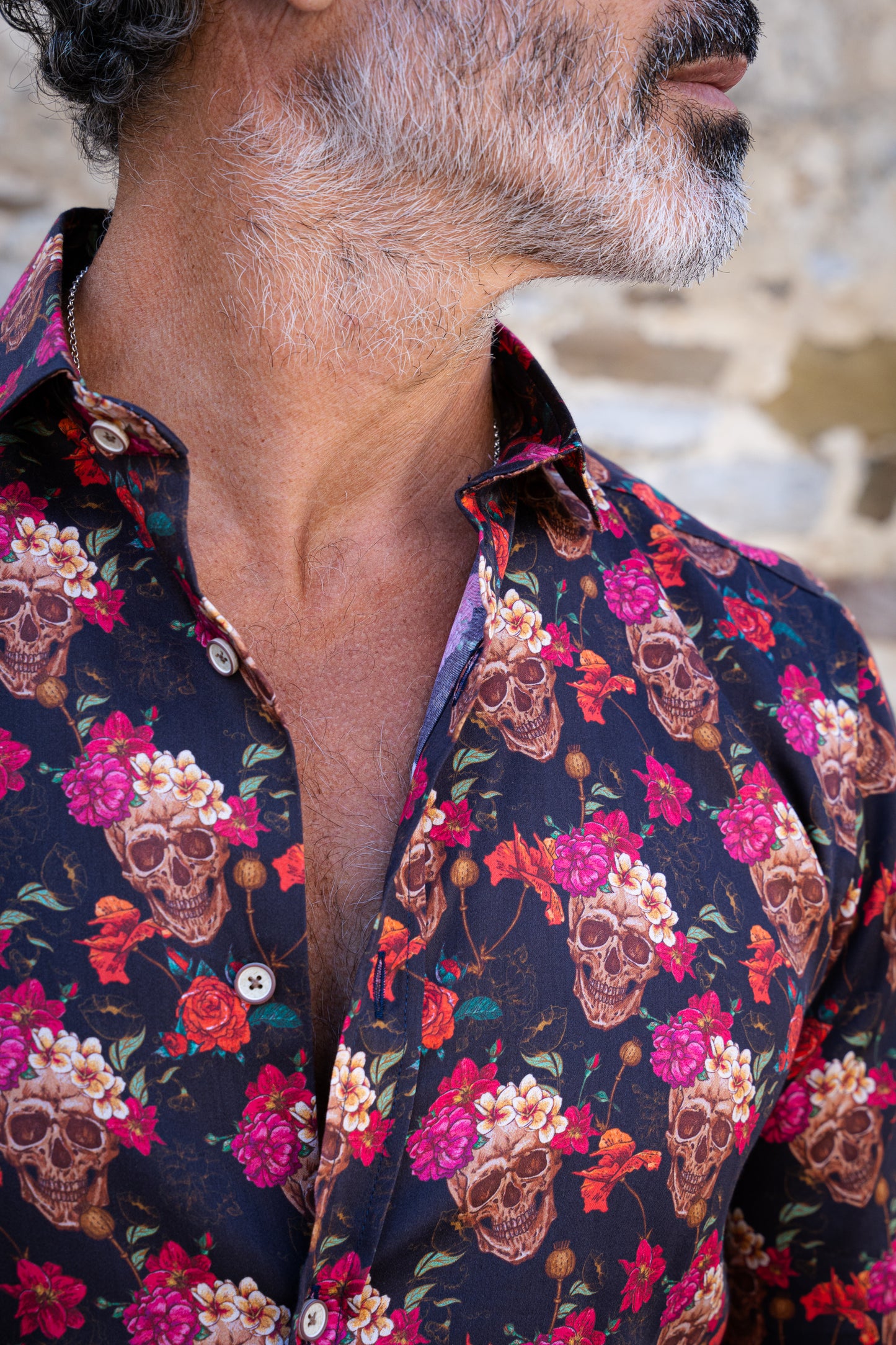 Camisa Montesco lirio rosa - INDOMITO108
