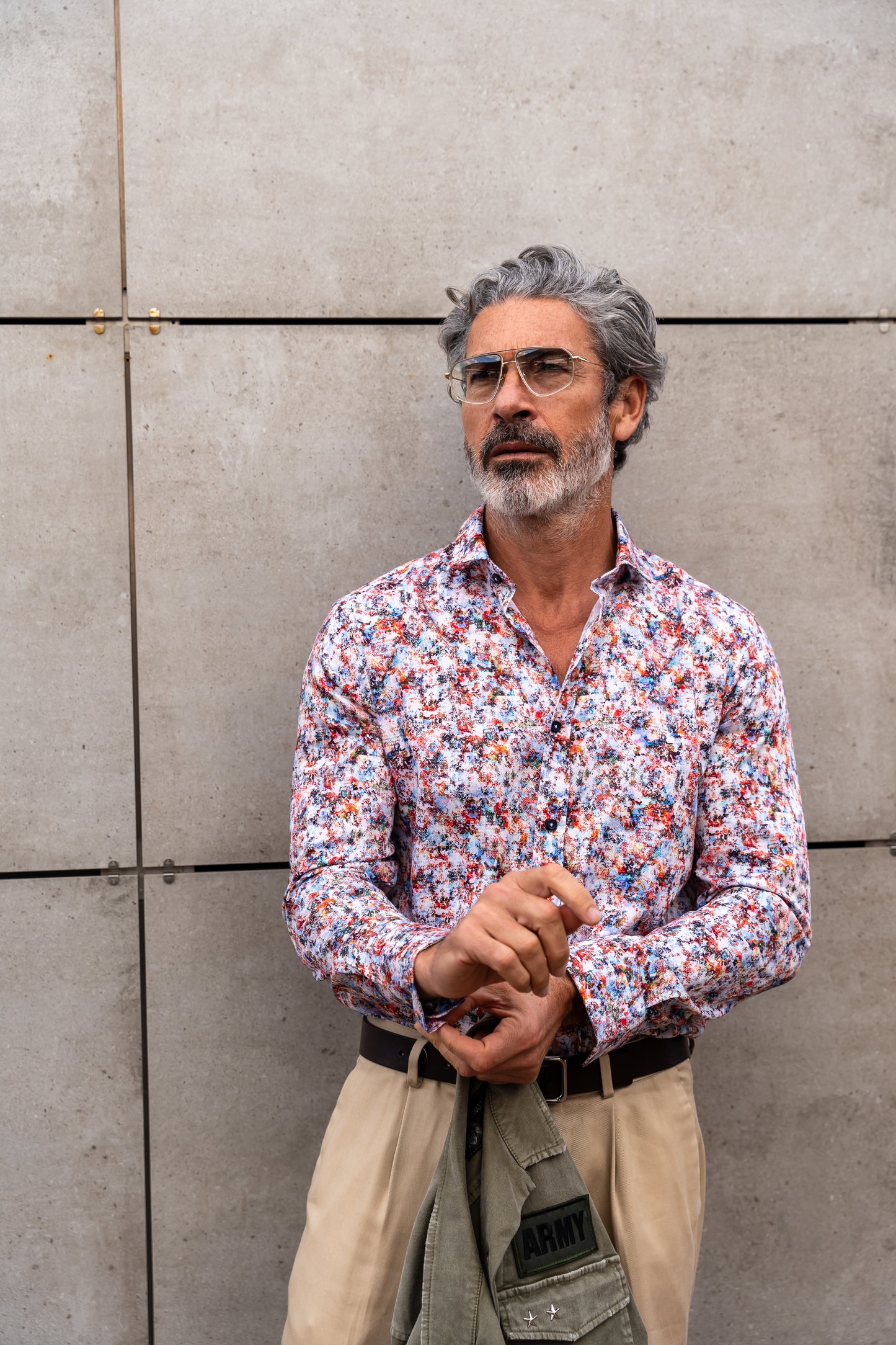 Camisa Monttesco acuarela