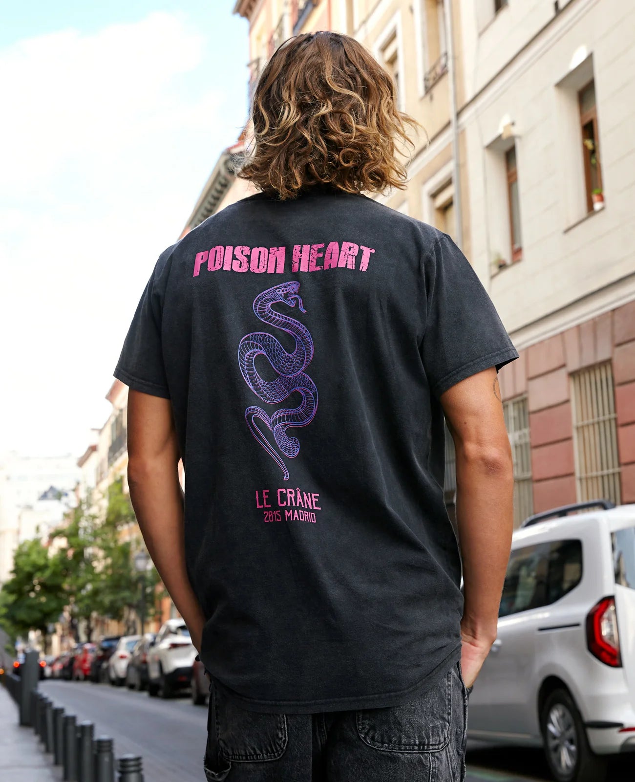 Camiseta Le Crane poison snake unisex