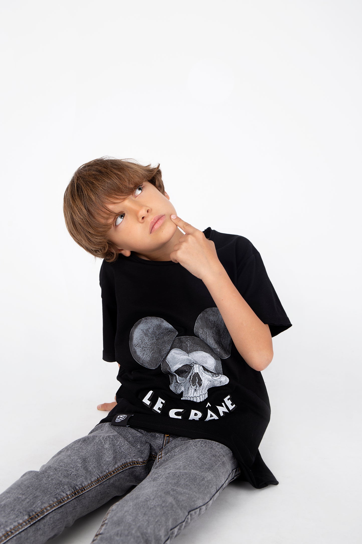 Camiseta niño Le Crane "Mouse skull"