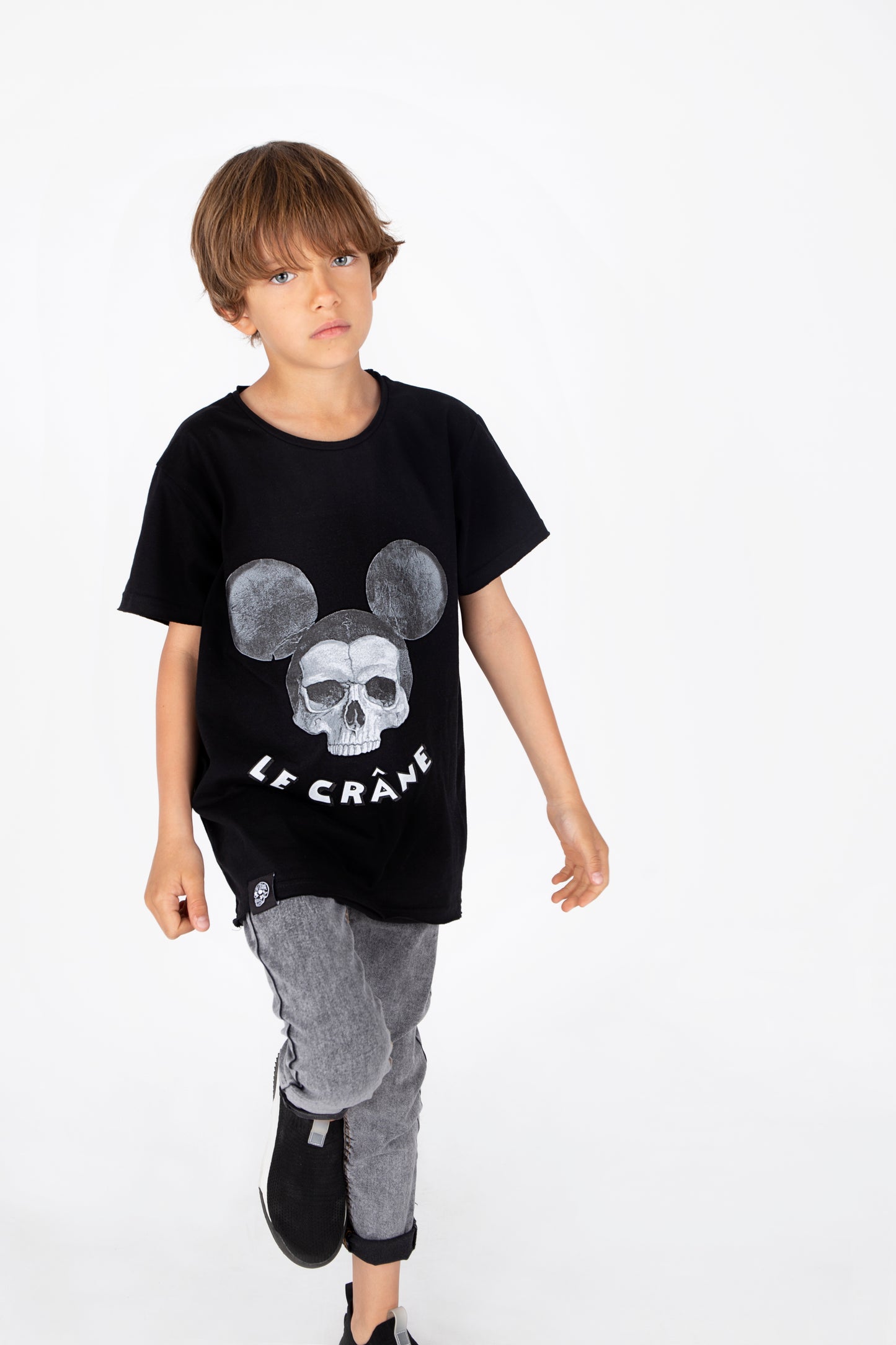 Camiseta niño Le Crane "Mouse skull"