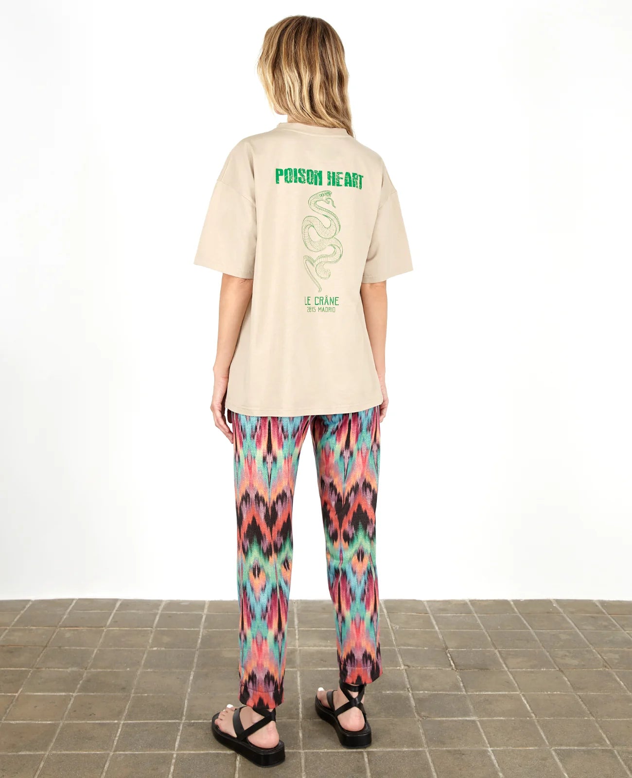 Camiseta Le Crane poison snake unisex