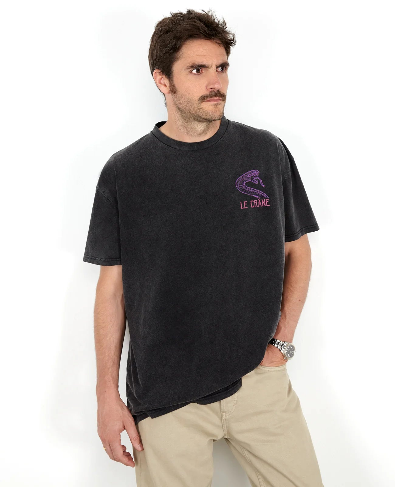 Camiseta Le Crane poison snake