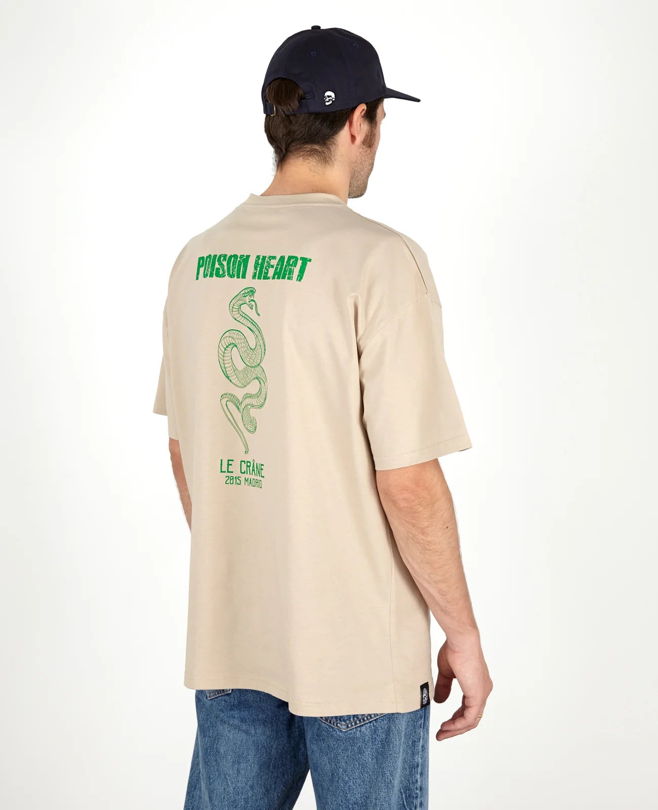 Camiseta Le Crane poison snake unisex