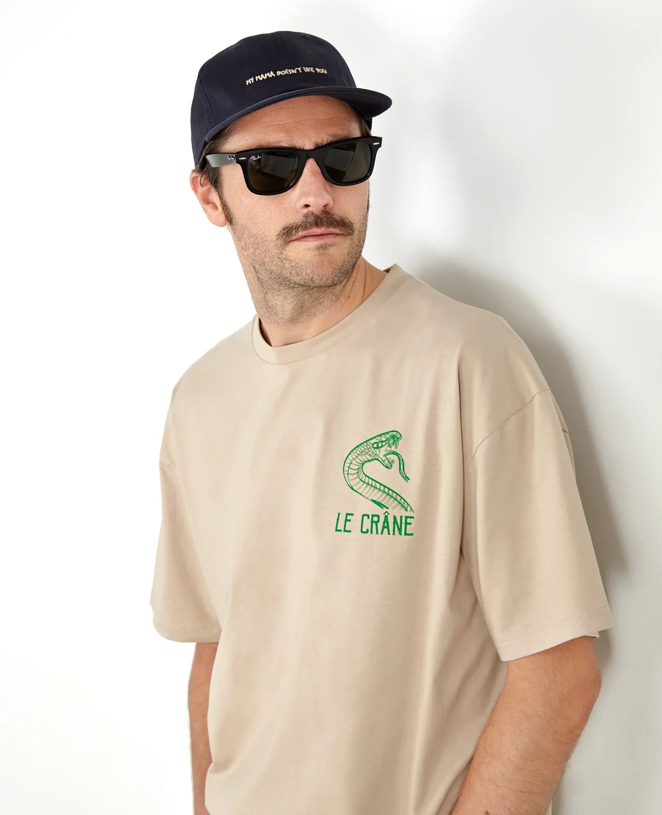 Camiseta Le Crane poison snake unisex