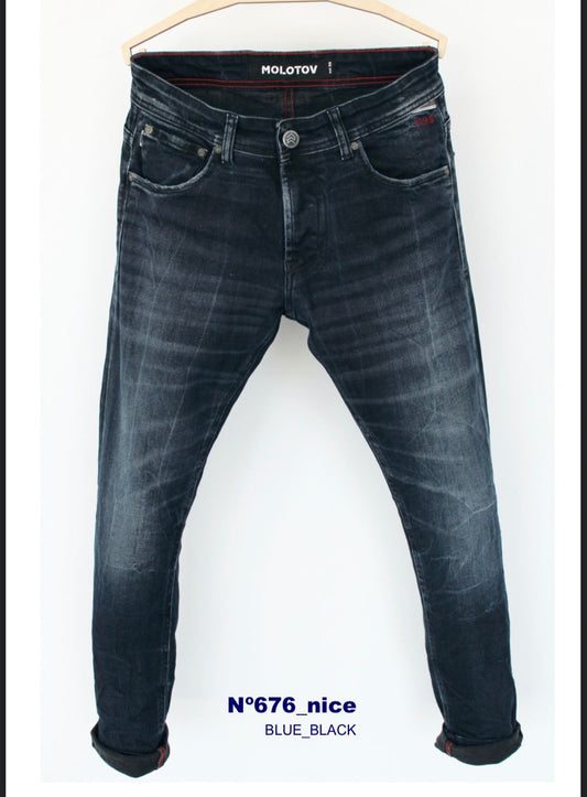 Pantalón tejano MOLOTOV nice blue black