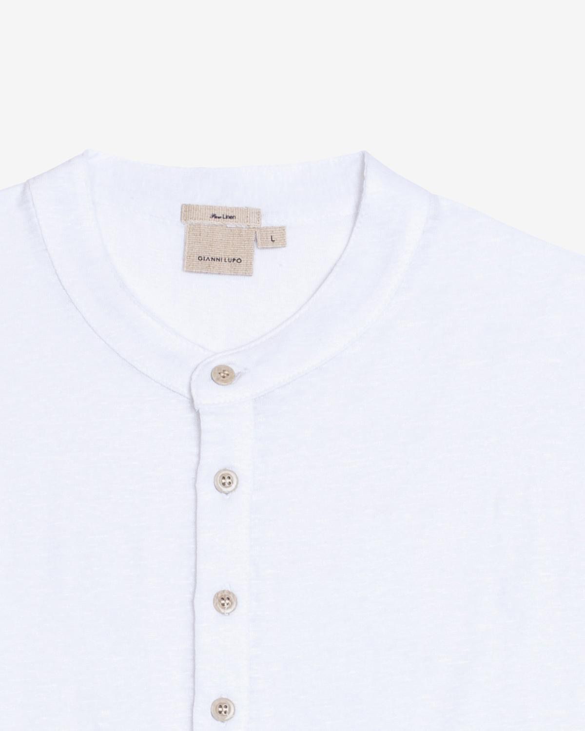 Camiseta Gianni Lupo lino 100% botones