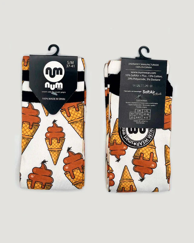 Calcetin Loco Monky ice cram