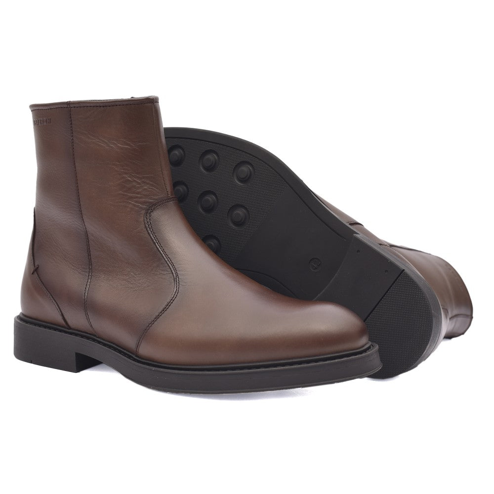 Bota de piel Baerchi dacia