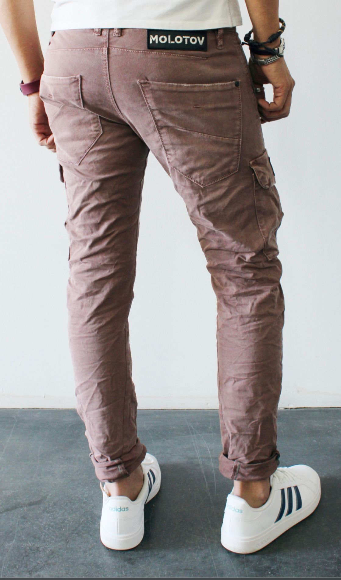 Pantalón cargo MOLOTOV Smith BROWN Made in Spain