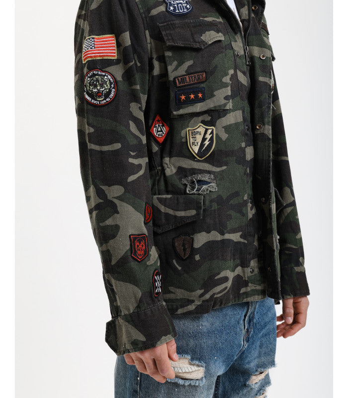Cazadora militar