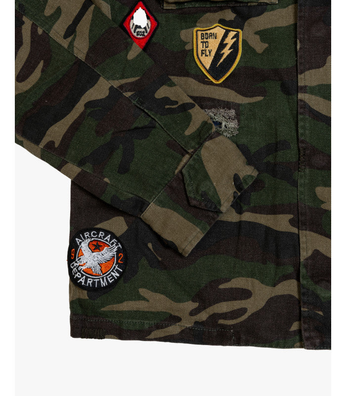 Cazadora militar