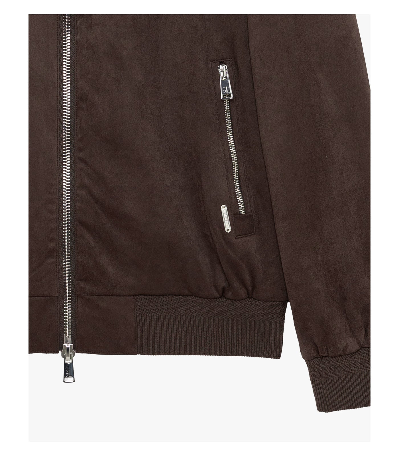 Chaqueta bomber efecto ante Gianni brown