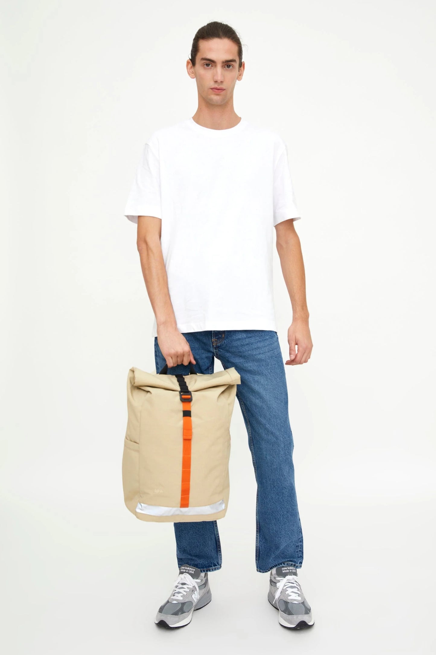 Mochila Lars Roll Stone Vandra beige