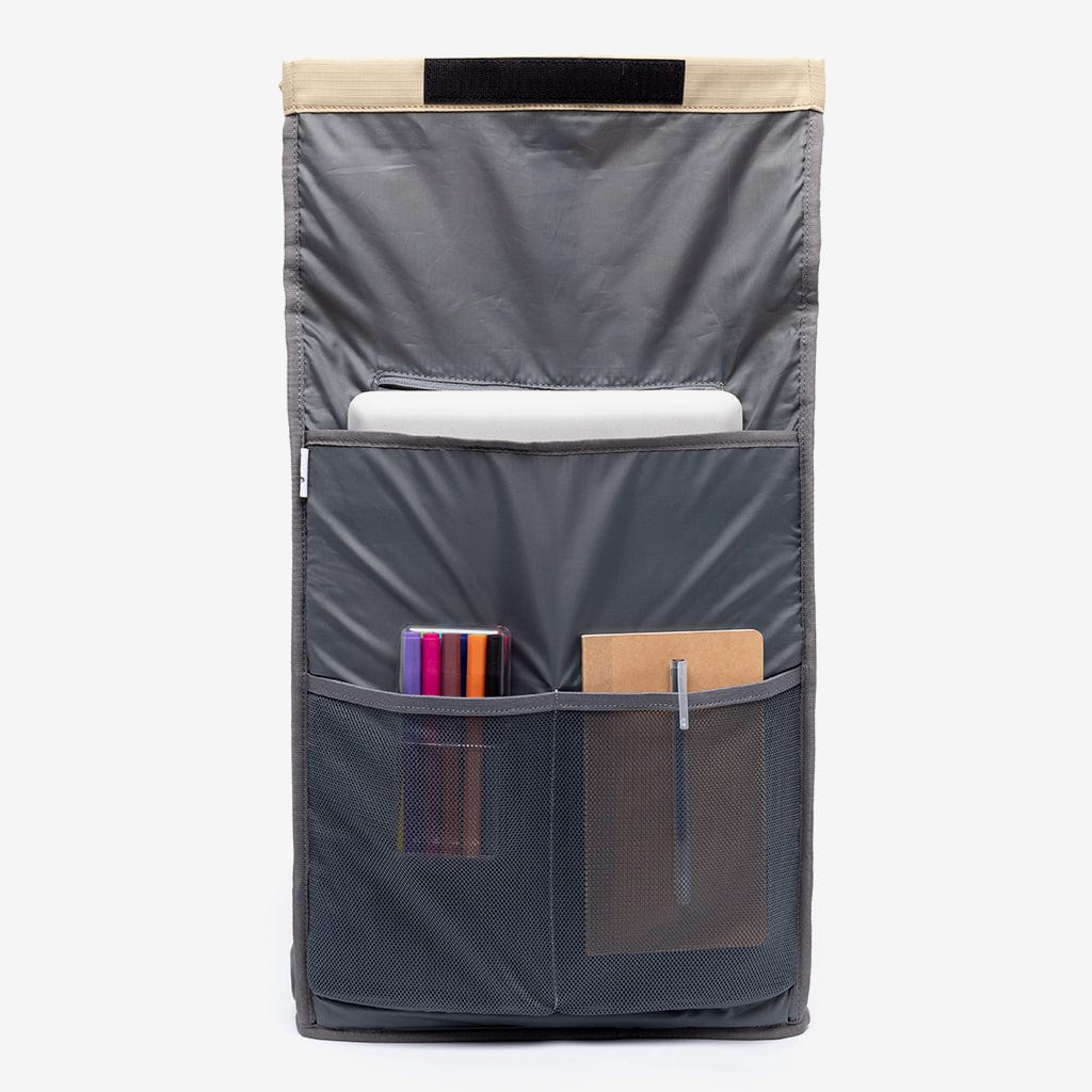 Mochila Lars Roll Stone Vandra beige