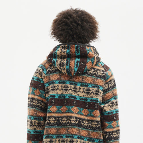 SUDADERA POLAR DALTON Brown Turquoise