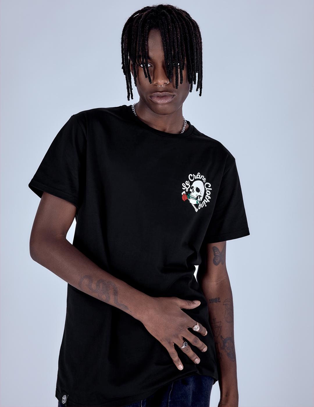 Camiseta Skull & Roses Le Crane - INDOMITO108