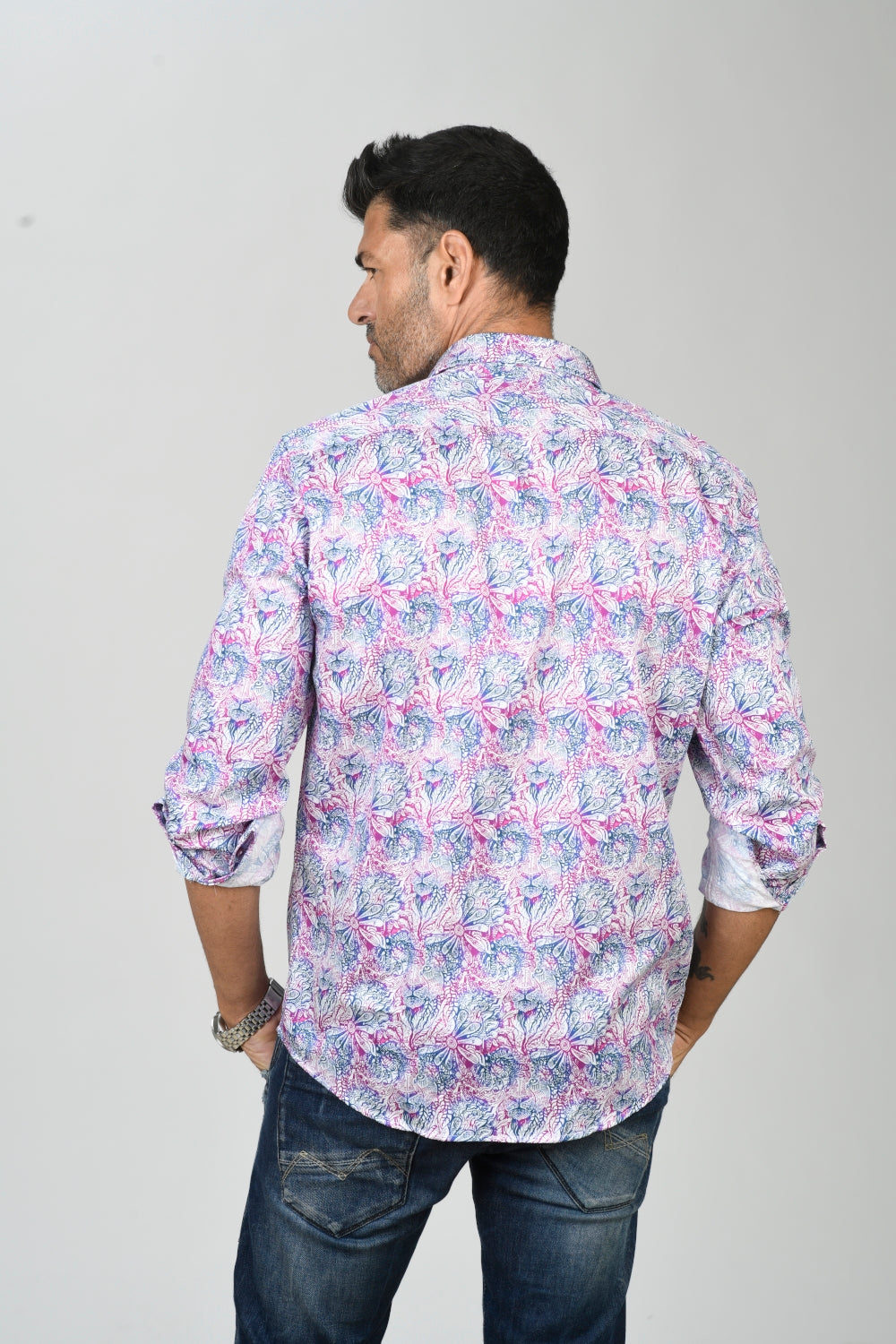 Camisa Montesco tigre blanco - INDOMITO108