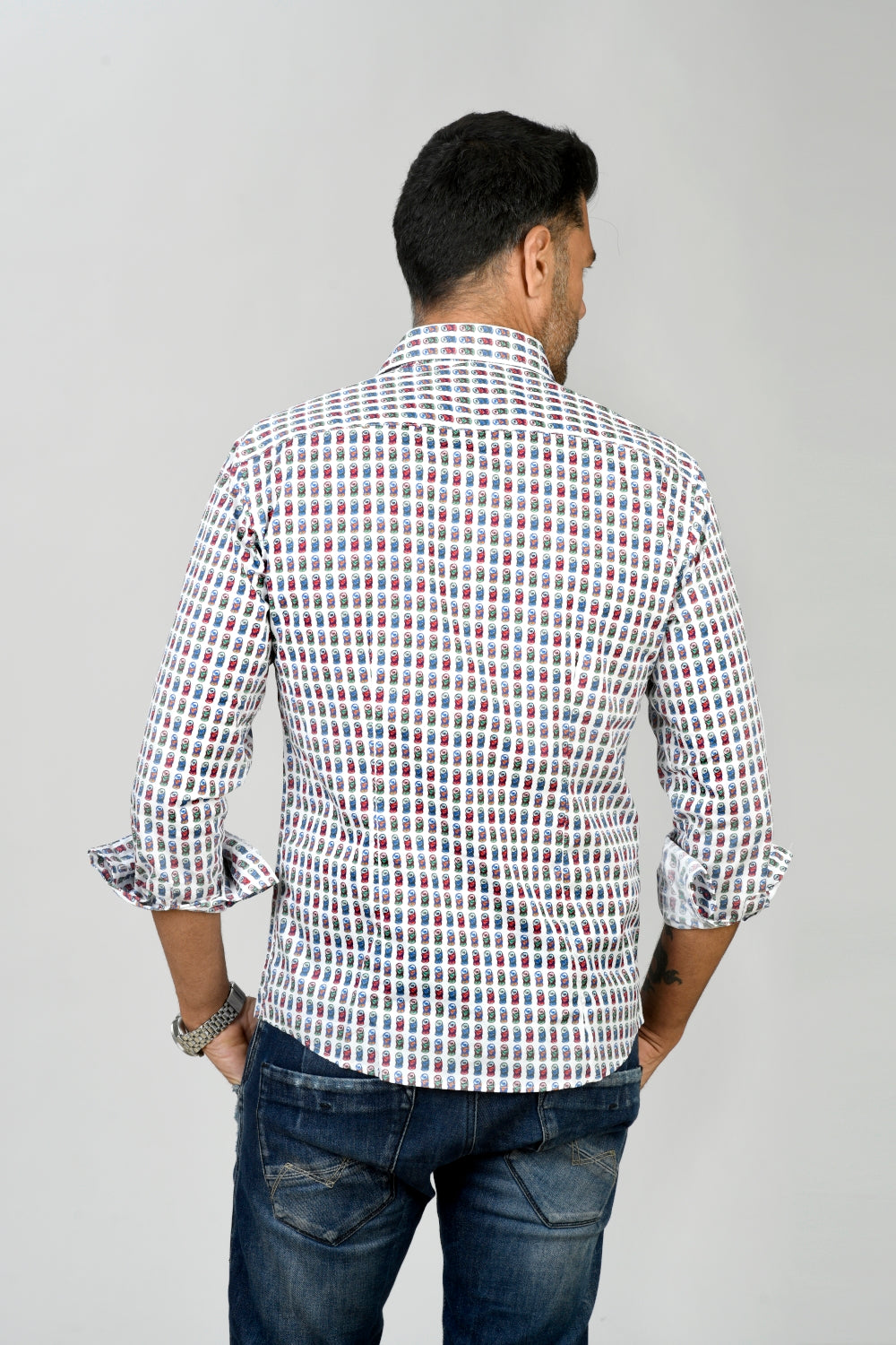 Camisa the flag latas - INDOMITO108