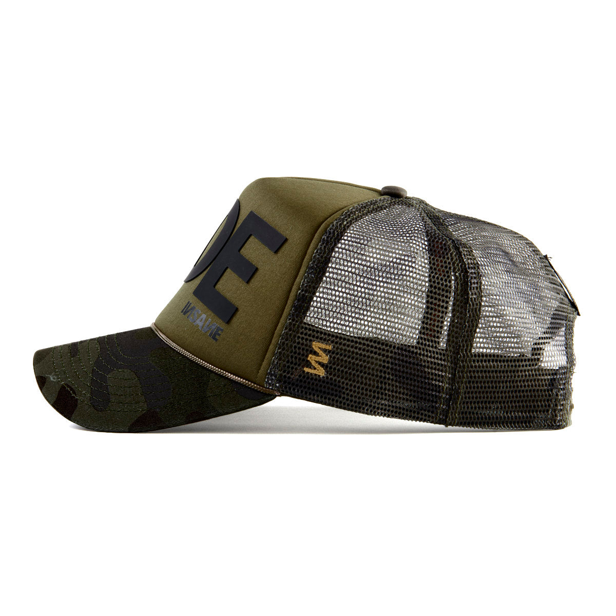 Gorra ride trucker camo & black brick - INDOMITO108