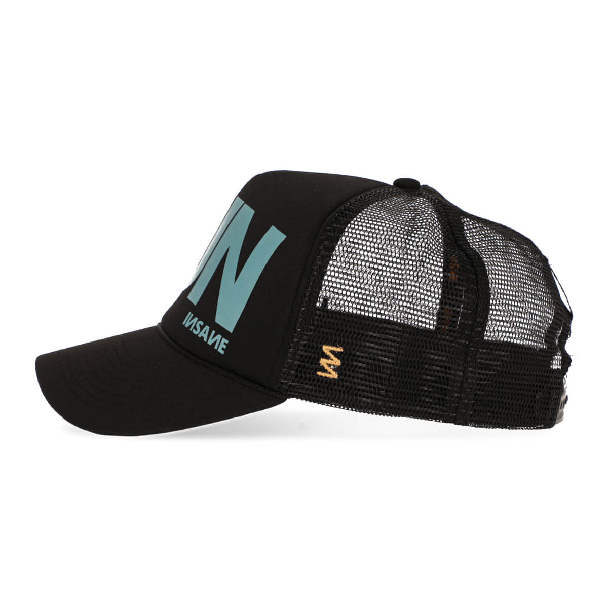 Gorra run trucker black & green - INDOMITO108