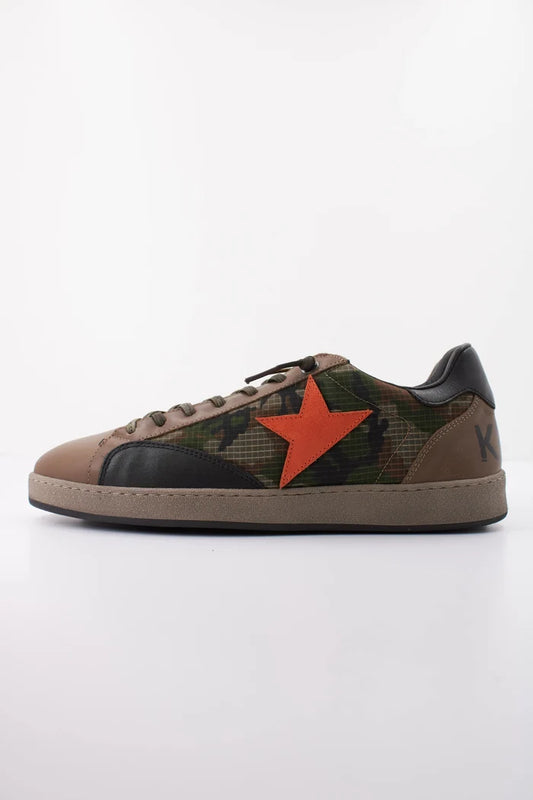 Zapatilla Cetti nobuck army kaki