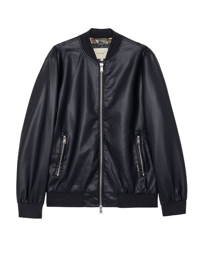 Chaqueta bomber azul gianni