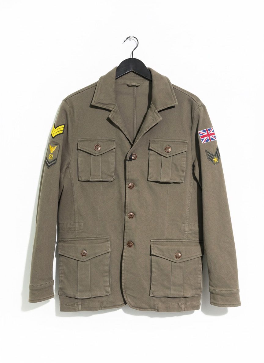 Chaqueta estilo militar berne