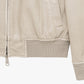Cazadora bomber napa blanca