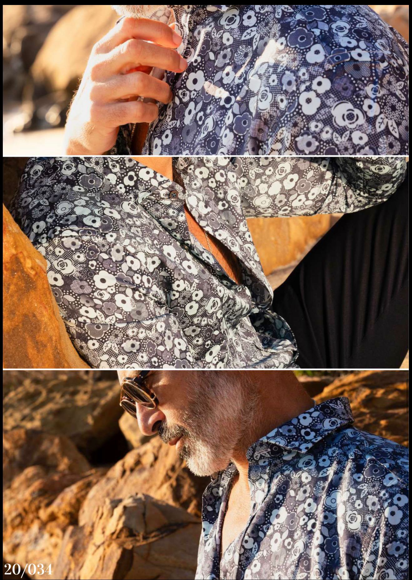 Camisa estampada Monttesco primavera