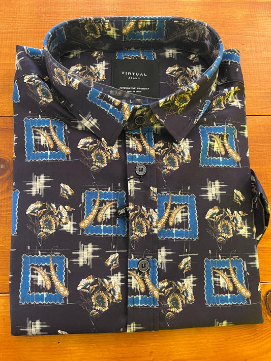 Camisa manga corta Virtual 2031 floris
