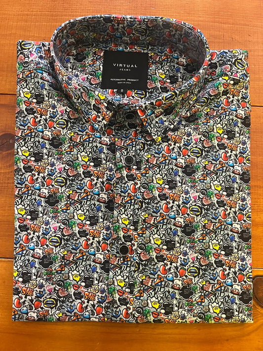 Camisa manga corta Virtual 2043