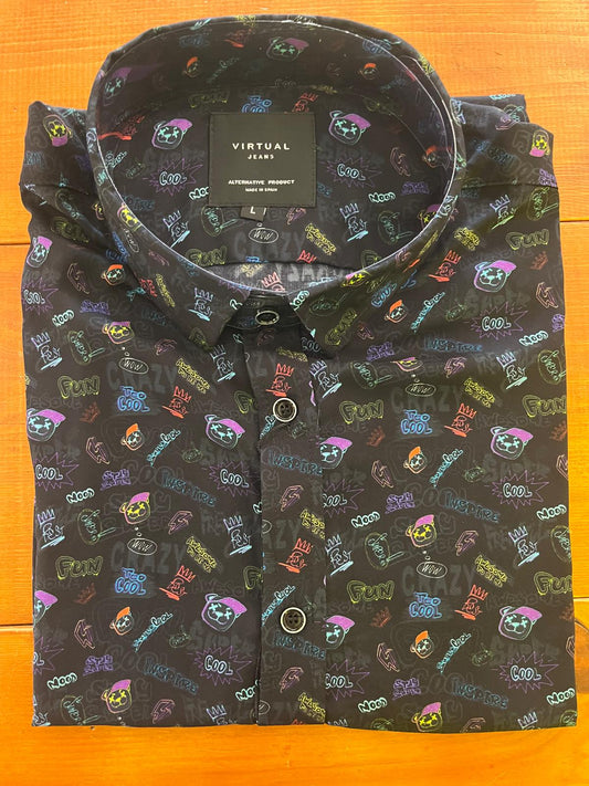 Camisa manga corta Virtual 2050