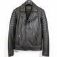 Cazadora de piel perfecto negro