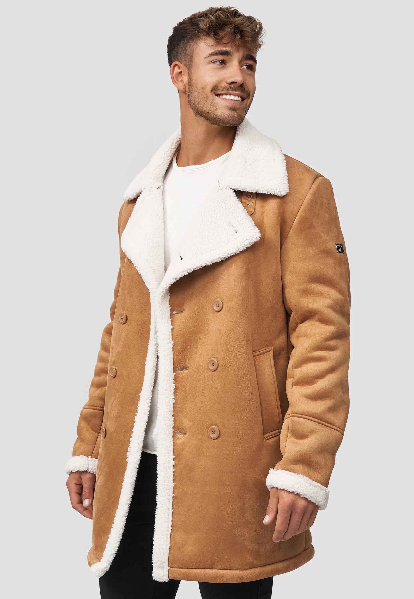 Abrigo corto injovani borreguito