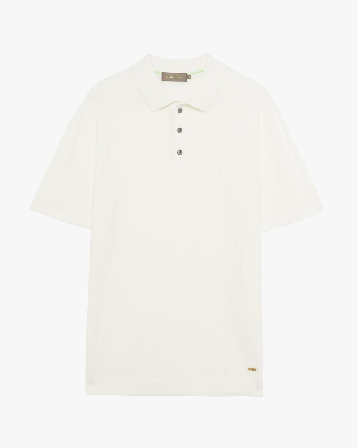 Polo blanco Gianni Lupo