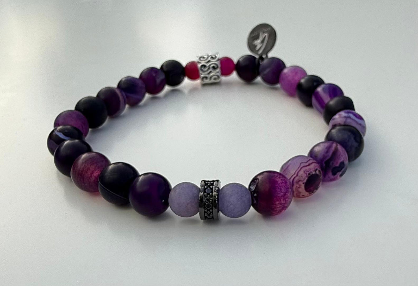 Pulsera gamadeinibiza morada cool