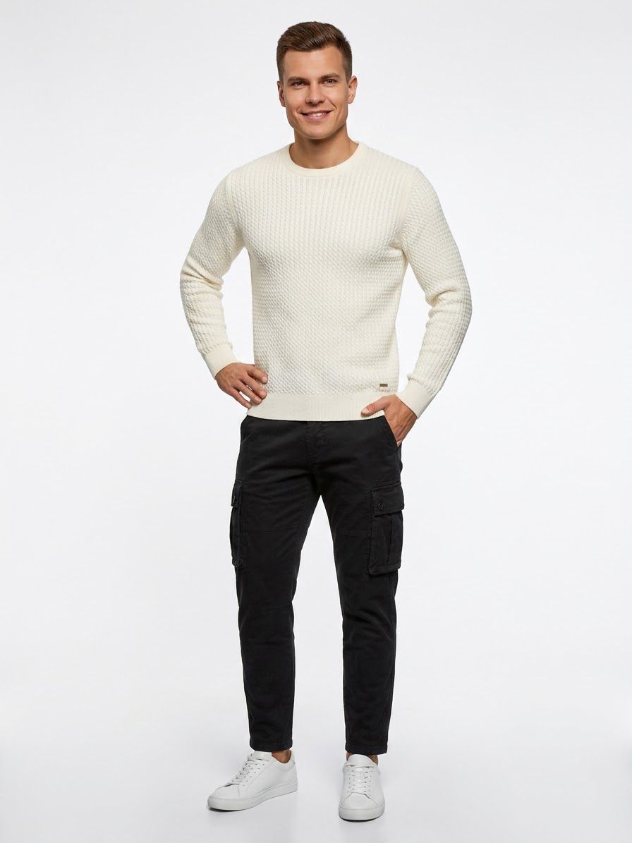 Jersey de Punto Gianni crudo Texturizado