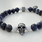 Pulsera gamadeinibiza blue skull