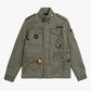 Parka militar gianni con parches
