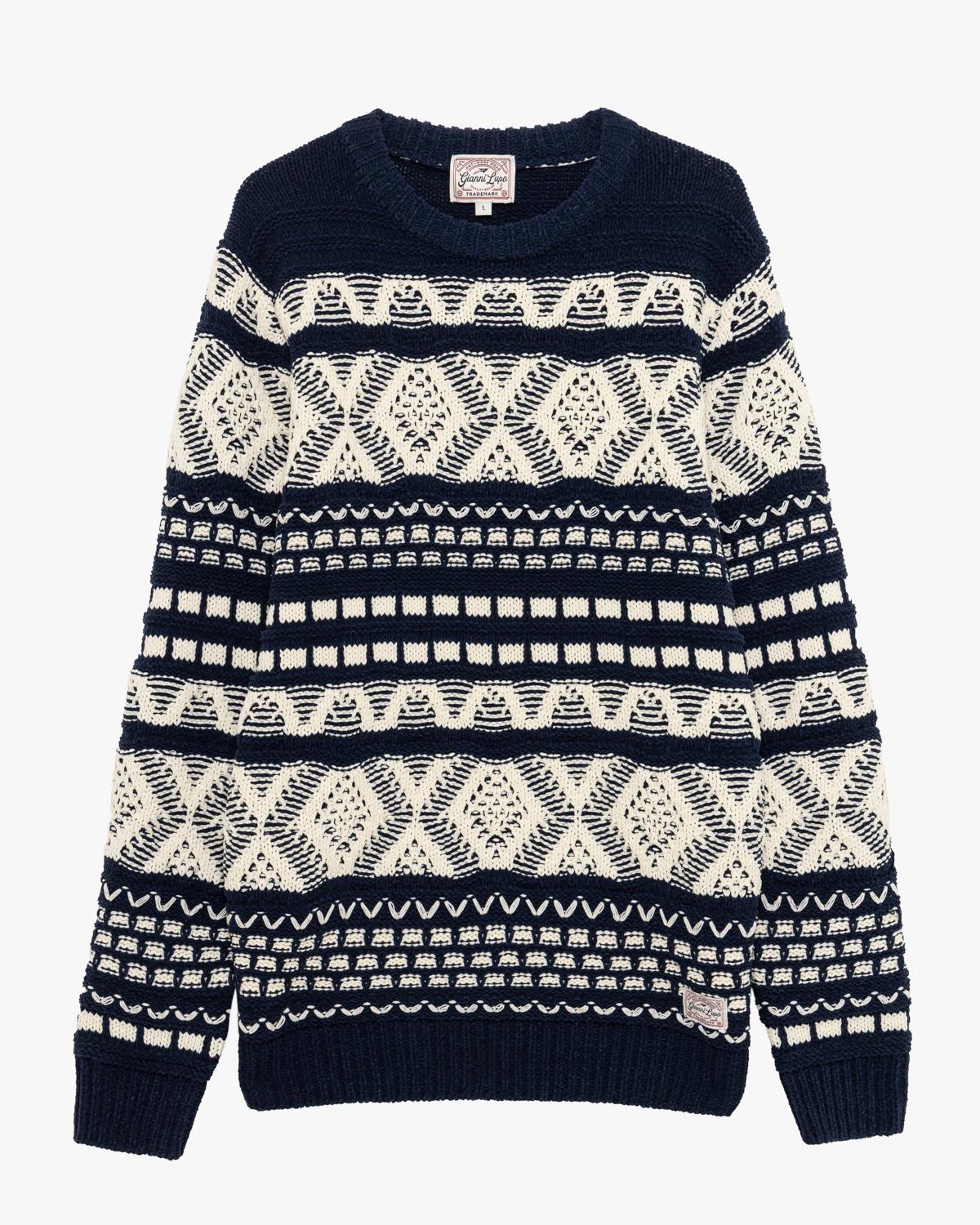 Jersey de Punto Jacquard Gianni Lupo