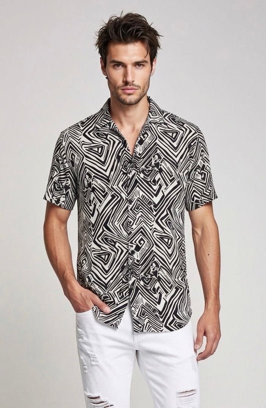 Camisa manga corta Virtual 2264 titán
