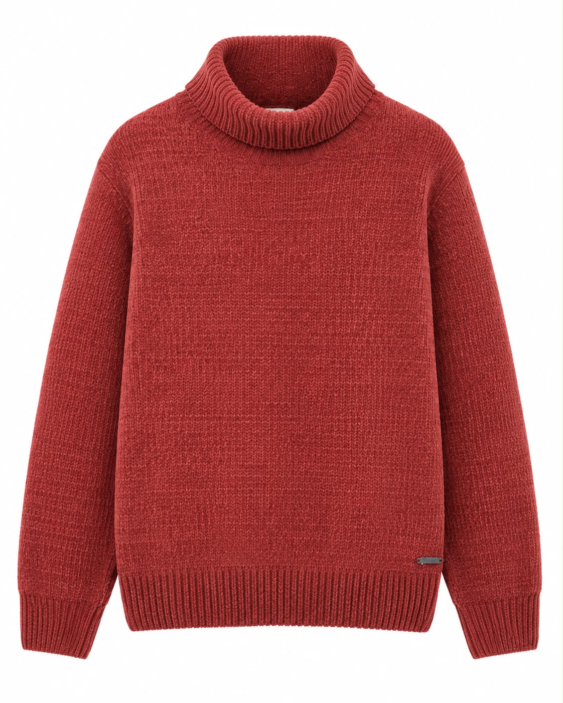Jersey de Cuello Alto Gianni Lupo en Rojo Teja