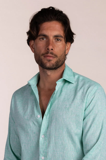 Camisa de lino Ibiza